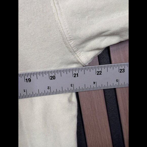 Freecity Cream Hoodie with Black and Blue Accents - Picture 3 of 8